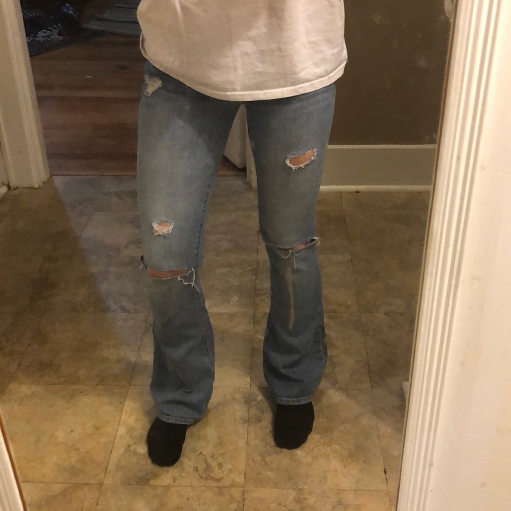 PacSun Light Blue Flare Jeans